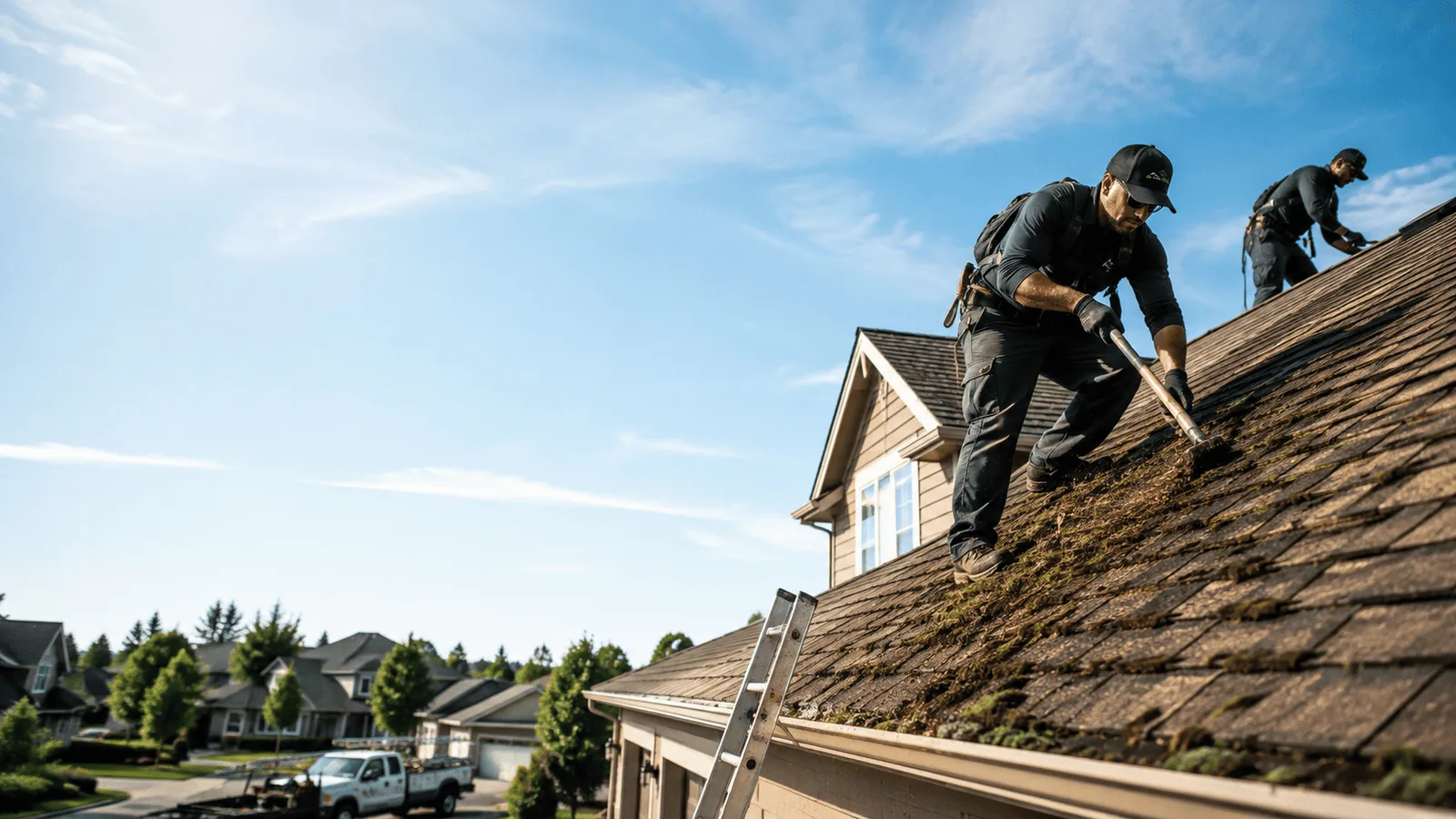Roof Moss Removal in Alvin, TX near me